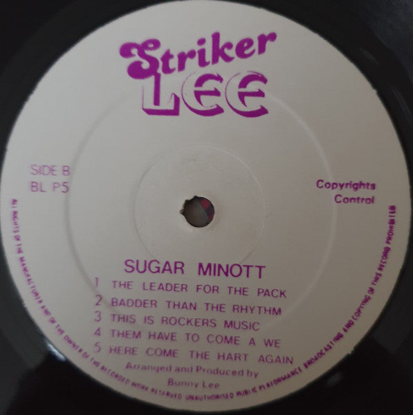 Sugar Minott : The Leader For The Pack (LP, Album)