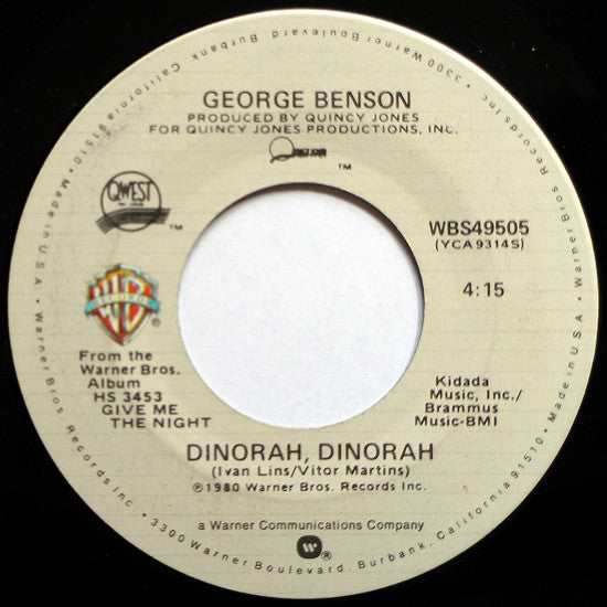 George Benson : Give Me The Night (7", Spe)