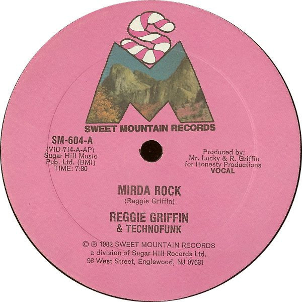 Reggie Griffin & Technofunk : Mirda Rock (12")