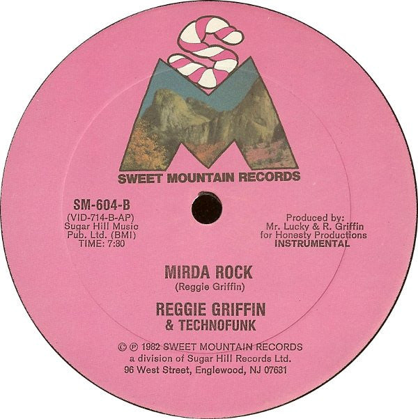 Reggie Griffin & Technofunk : Mirda Rock (12")