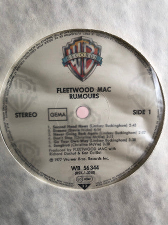 Fleetwood Mac : Rumours (LP, Album, RE, Tex)