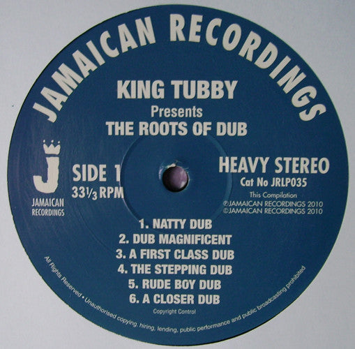 King Tubby : Presents The Roots Of Dub (LP, Album, RE)