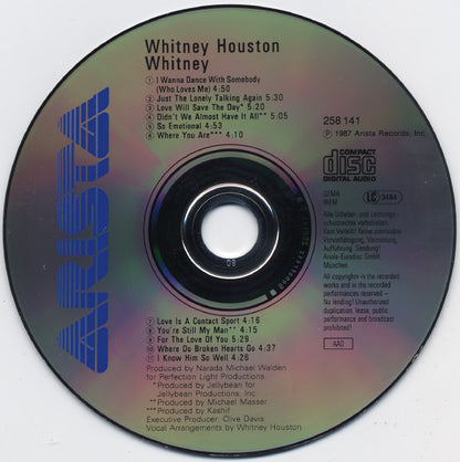 Whitney Houston : Whitney (CD, Album)