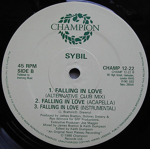 Sybil : Falling In Love (12")