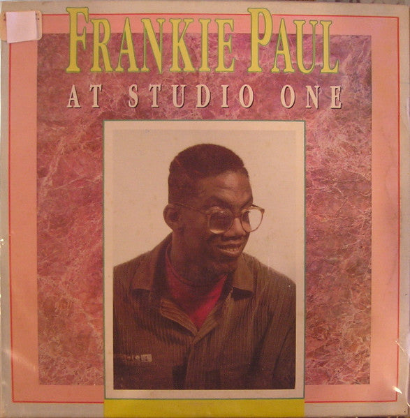 Frankie Paul : At Studio One (LP, Album)