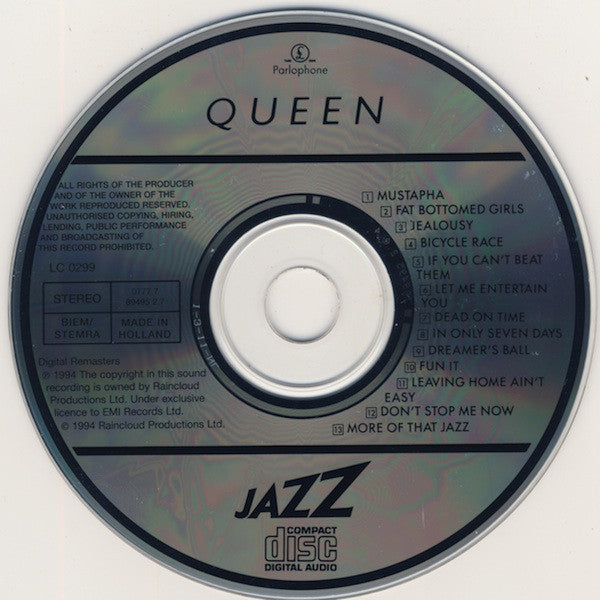 Queen : Jazz (CD, Album, RE, RM)