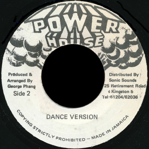 Barrington Levy : Come In A Dance (7")