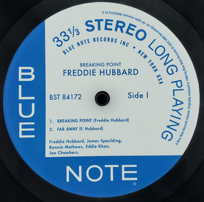 Freddie Hubbard : Breaking Point (LP, Album, RE, 180)