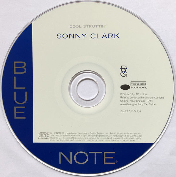 Sonny Clark : Cool Struttin' (CD, Album, RE, RM)