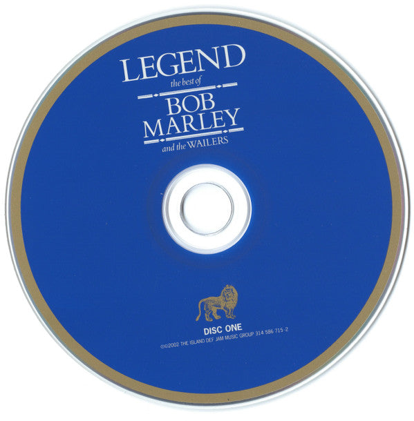 Bob Marley & The Wailers : Legend (The Best Of Bob Marley & The Wailers) (CD, Comp, RE, RM)