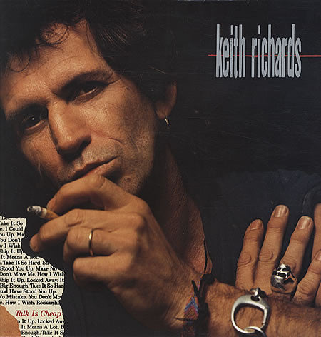 Keith Richards : Talk Is Cheap (LP, Album)