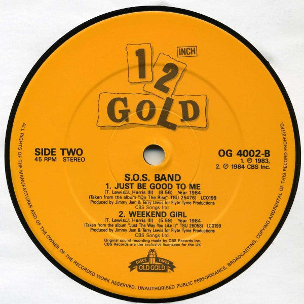 Mtume / The S.O.S. Band : Juicy Fruit / Just Be Good To Me (12")