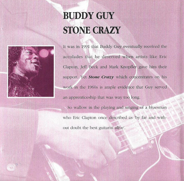 Buddy Guy : Stone Crazy (CD, Comp, RM, Unofficial)