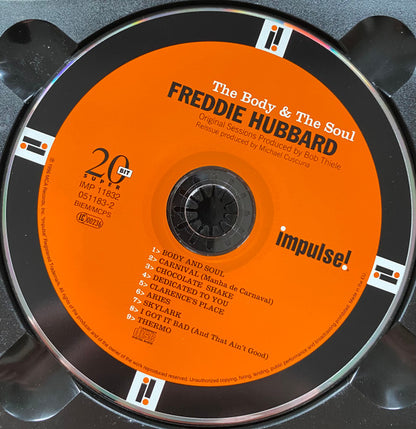 Freddie Hubbard : The Body & The Soul (CD, Album, RE, RM)