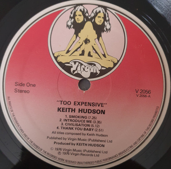 Keith Hudson : Too Expensive (LP, Album)