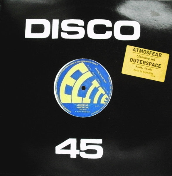 Atmosfear : (Dancing In) Outerspace (12", Blu)