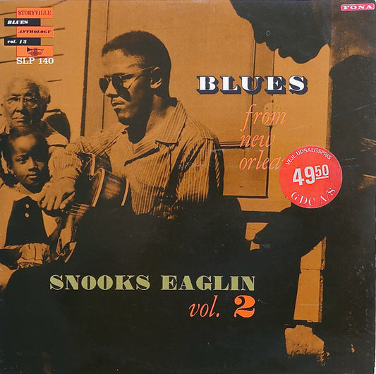 Snooks Eaglin : Blues From New Orleans (Snooks Eaglin Vol. 2) (LP)