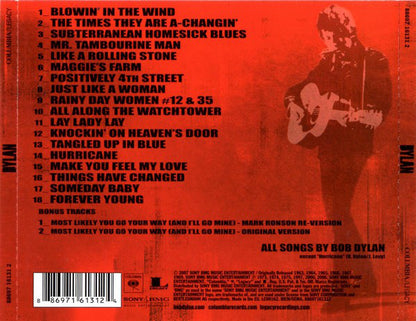 Bob Dylan : Dylan (2xCD, Comp, RM)