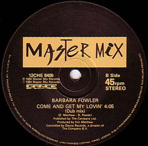 Barbara Fowler : Come And Get My Lovin' (12")