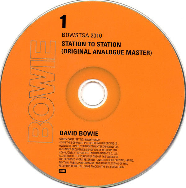 David Bowie : Station To Station (CD, Album, RE + 2xCD, Album + Box, S/Edition)