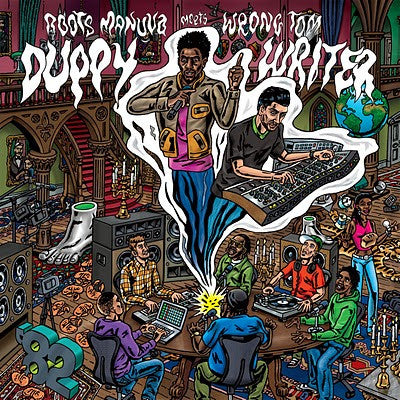 Roots Manuva Meets Wrongtom : Duppy Writer (CD, Album, Car)