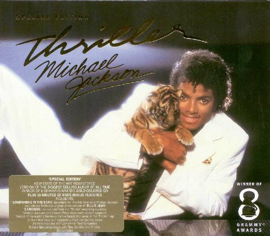 Michael Jackson : Thriller (CD, Album, RE, RM, S/Edition, Car)