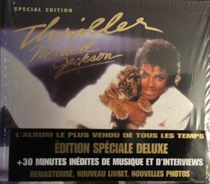 Michael Jackson : Thriller (CD, Album, RE, RM, S/Edition, Car)