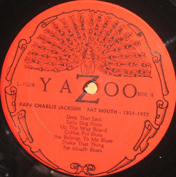 Papa Charlie Jackson : Fat Mouth 1924-1929 (LP, Comp, RP)