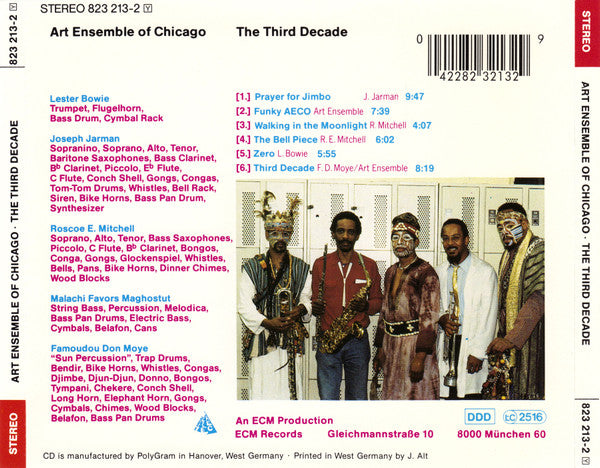 The Art Ensemble Of Chicago : The Third Decade (CD, Album)