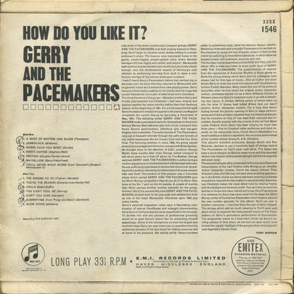 Gerry And The Pacemakers* : How Do You Like It? (LP, Album, Mono)