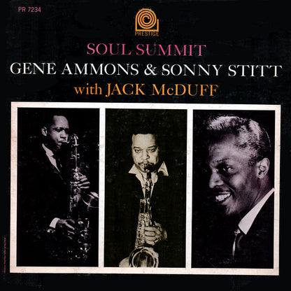 Gene Ammons & Sonny Stitt With Jack McDuff* : Soul Summit (LP, Album, Mono, RE, Blu)