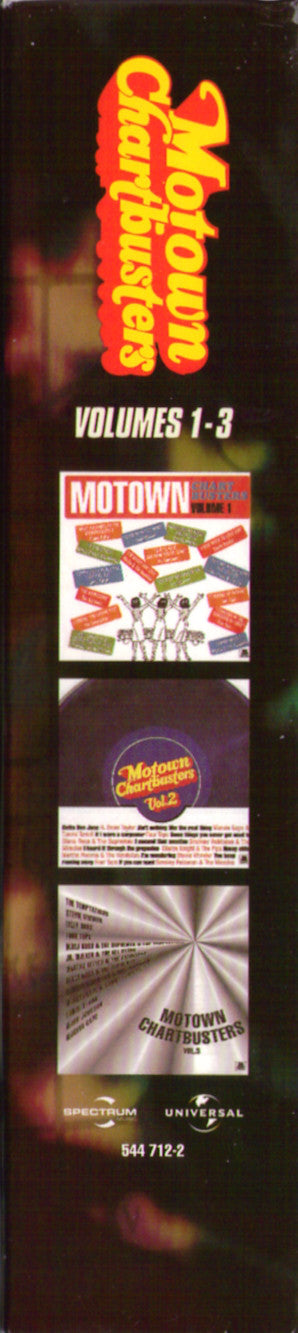 Various : Motown Chartbusters Volumes 1-3 (3xCD, Comp + Box)