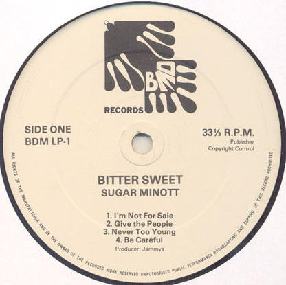 Sugar Minott : Bitter Sweet (LP)