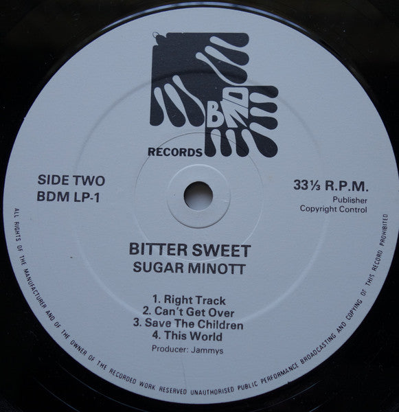 Sugar Minott : Bitter Sweet (LP)