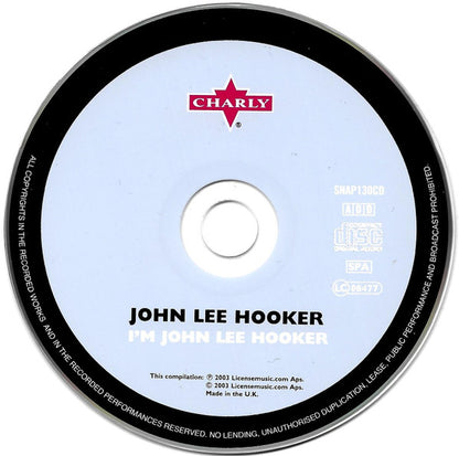 John Lee Hooker : I'm John Lee Hooker (CD, Album, RE, RM, Jew)