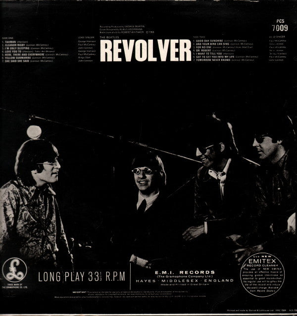 The Beatles : Revolver (LP, Album, RE)