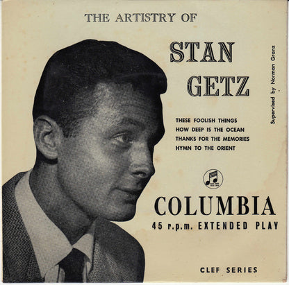 Stan Getz : The Artistry Of Stan Getz (7", EP)