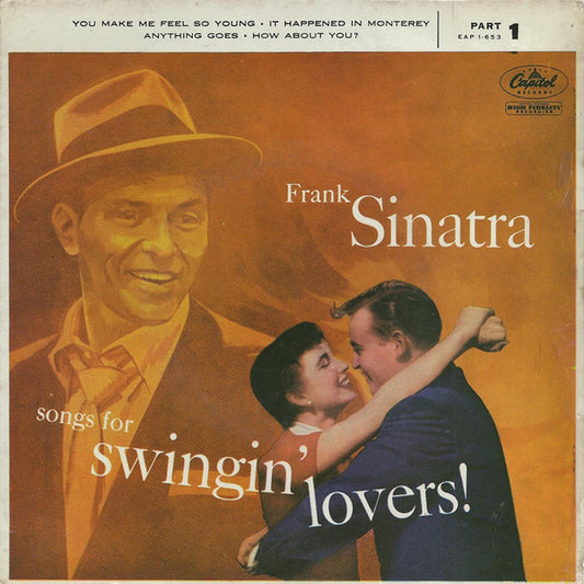 Frank Sinatra : Songs For Swingin' Lovers (Part 1) (7", EP)