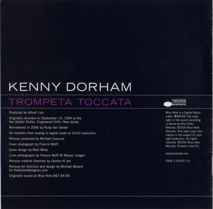 Kenny Dorham : Trompeta Toccata (CD, Album, RM)