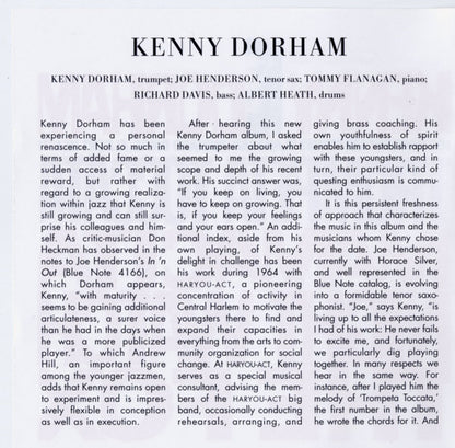 Kenny Dorham : Trompeta Toccata (CD, Album, RM)