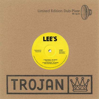 The Uniques / Glen Adams : Gypsy Woman / People Rocksteady / Run Come Dance / I'm Shocking (10", Ltd, RE)