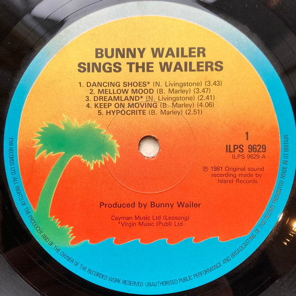 Bunny Wailer : Sings The Wailers (LP)