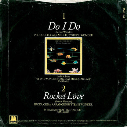 Stevie Wonder : Do I Do (7", Single)