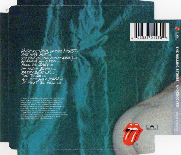 The Rolling Stones : Undercover (CD, Album, RE, RM, Sup)