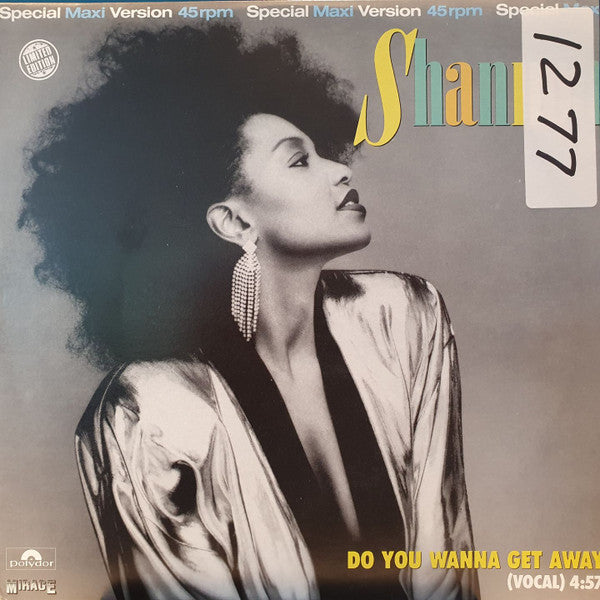 Shannon : Do You Wanna Get Away (12", Maxi, Ltd)