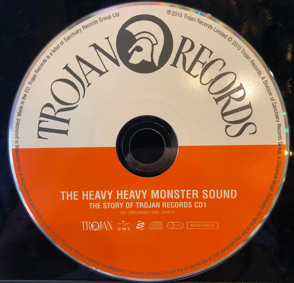 Various : The Heavy Heavy Monster Sound: The Story Of Trojan Records (2xCD, Comp)