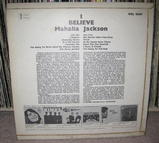 Mahalia Jackson : I Believe (LP, Comp)