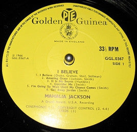 Mahalia Jackson : I Believe (LP, Comp)