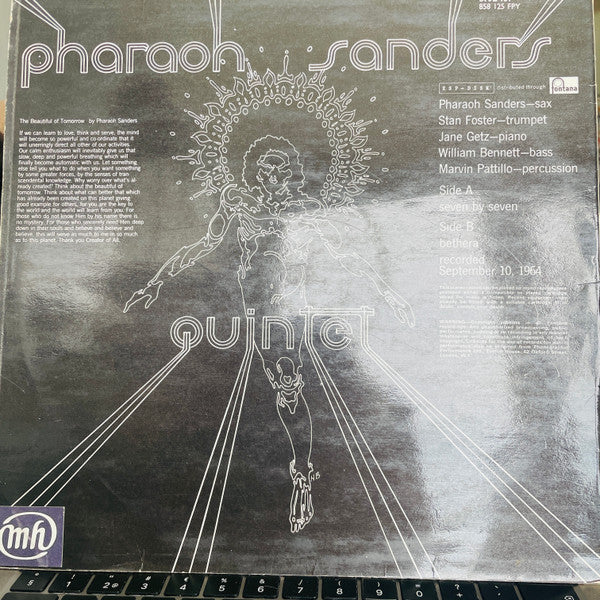 Pharaoh Sanders Quintet* : Pharaoh Sanders Quintet (LP, Album)