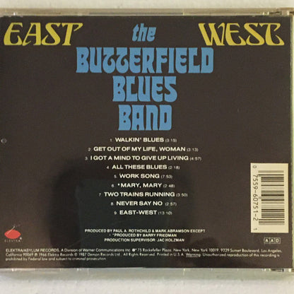 The Paul Butterfield Blues Band : East - West (CD, Album, RE, RM, SRC)